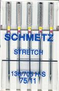 Stretch Machine Needles, Size 75/11, 5 pack